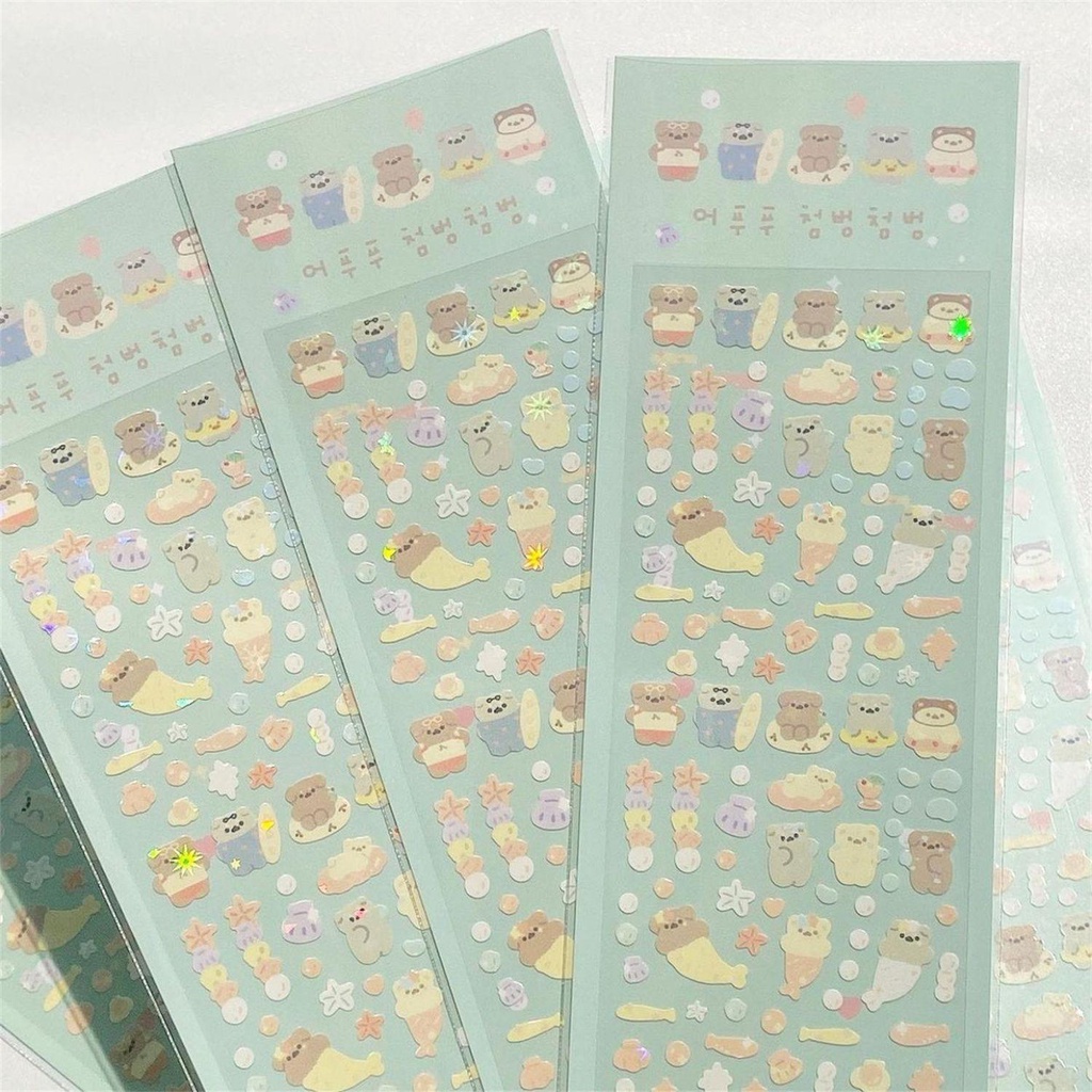 Suyo Stiker Laser Handmade Untuk Dekorasi Scrapbook