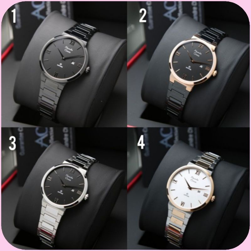 Jam Tangan Wanita Alexandre Christie 8564 AC8564 AC 8564 ORI