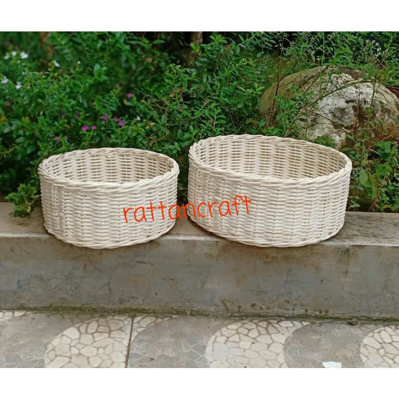 Rotan Hampers bulat / Keranjang Rotan Bulat / Rotan Hampers Murah