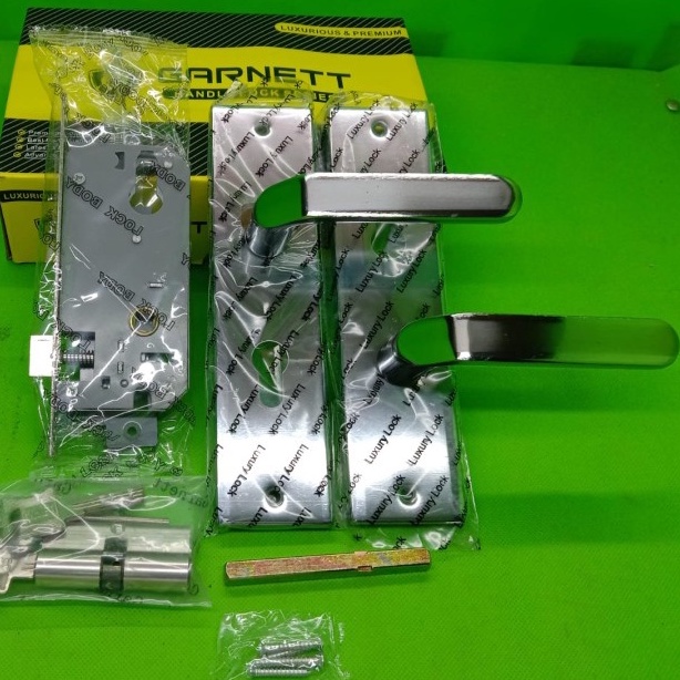 KUNCI PINTU MEDIUM RUMAH SET SIAP PAKAI TERSEDIA 2 MODEL/GAGANG KUNCI PINTU/HANDLE HANDEL KUNCI PINTU RUMAH BERKUALITAS