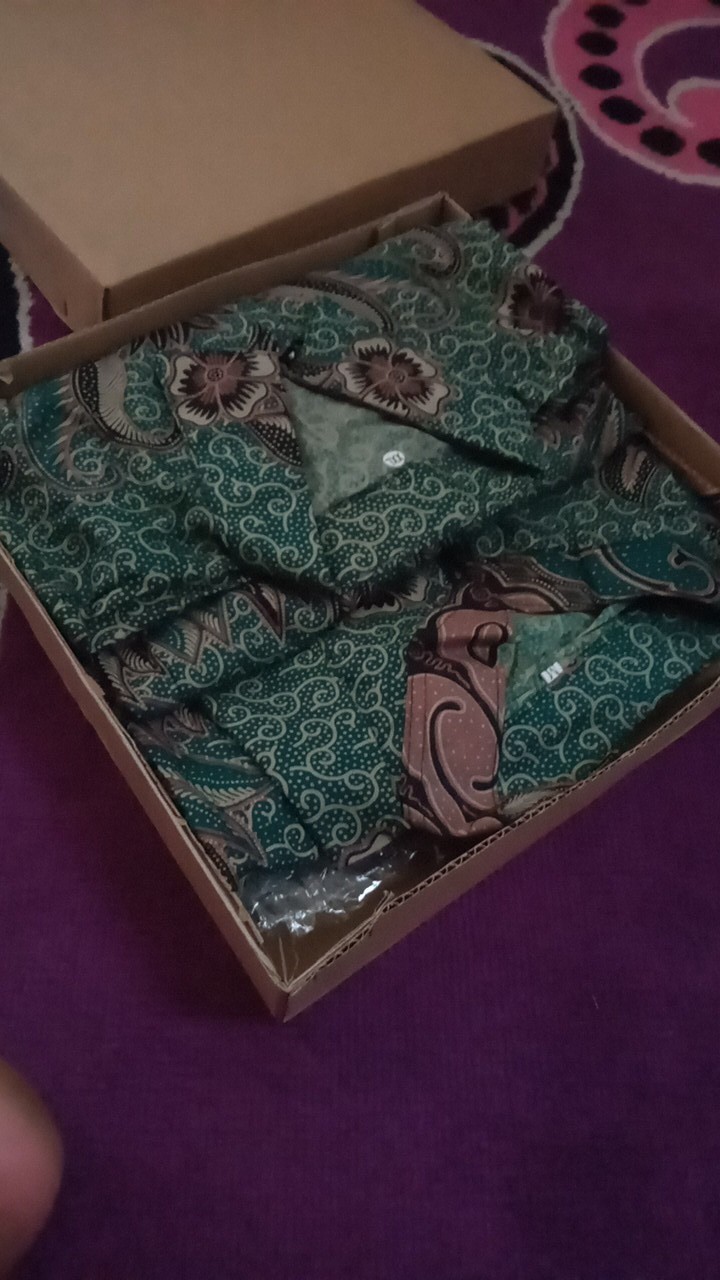 Rifina Batik | Baju Batik Couple Tunik Pria Wanita