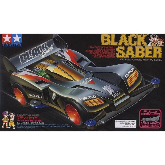 Tamiya Mini 4WD Original Black Saber