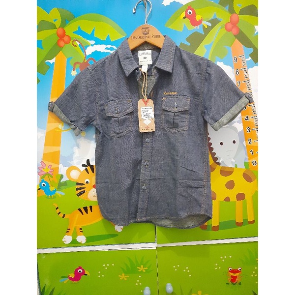 SALE kemeja Denim Brand Lee cooper
