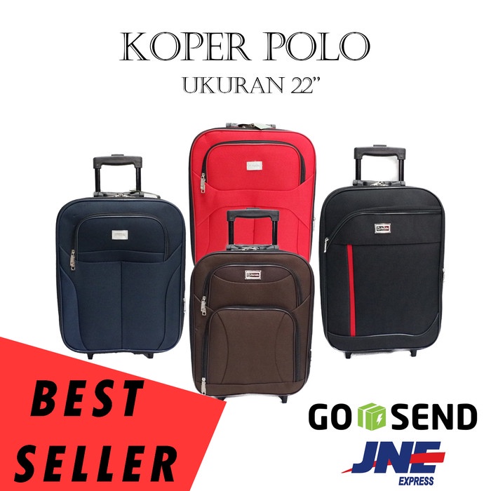 Koper - Koper Polo Bahan Kain Ukuran 22 Inch/Inci Merk Polo Life'S Polo Dubai