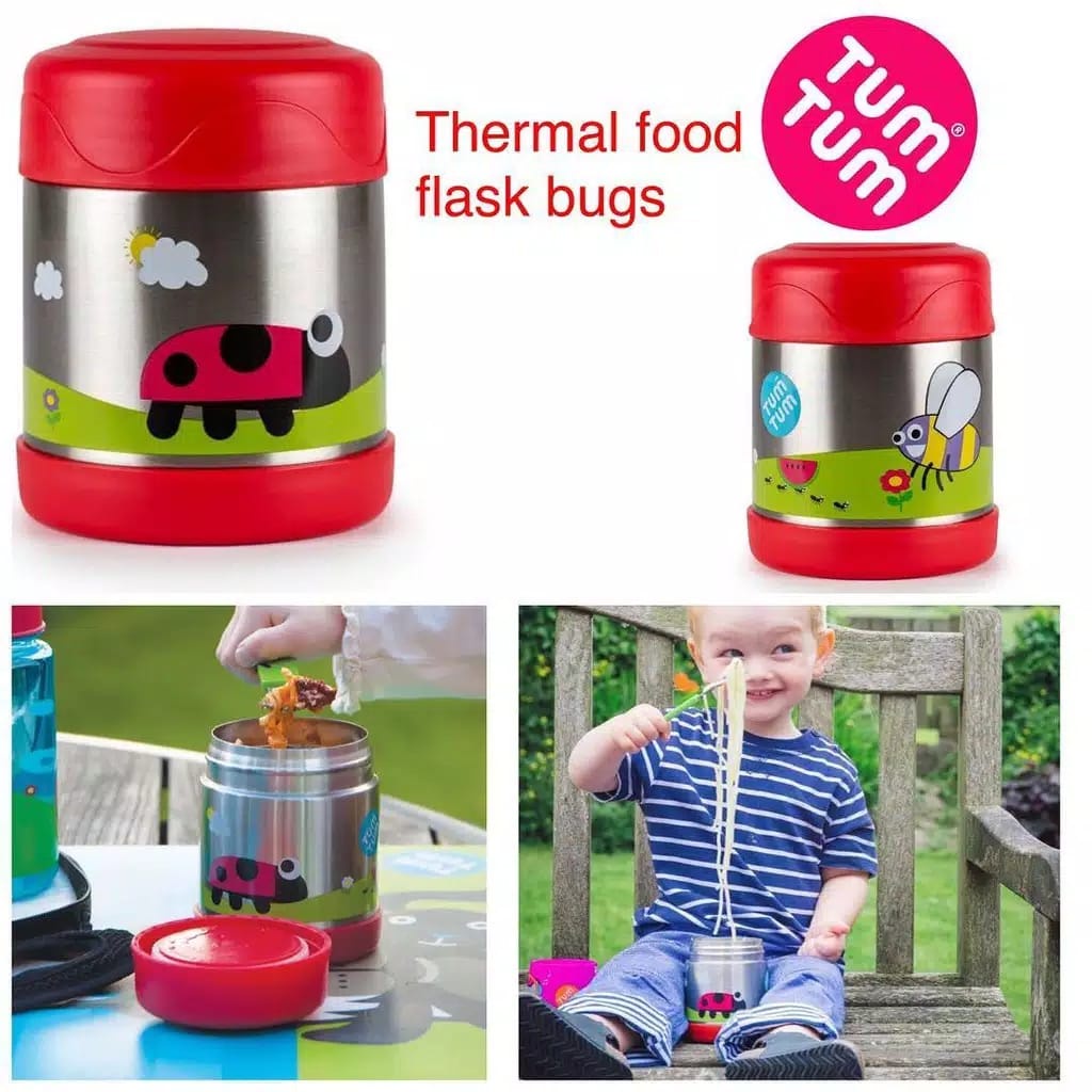 Tum Tum Thermal Food Flask - Tempat Makan Anak