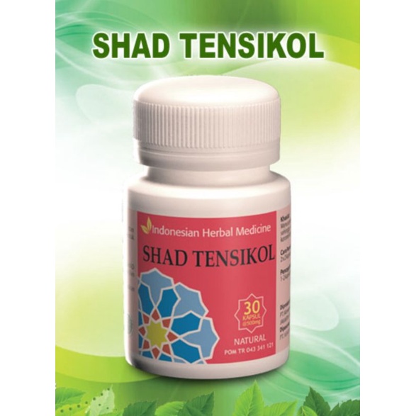 

SHAD TENSIKOL 30 KAPSUL