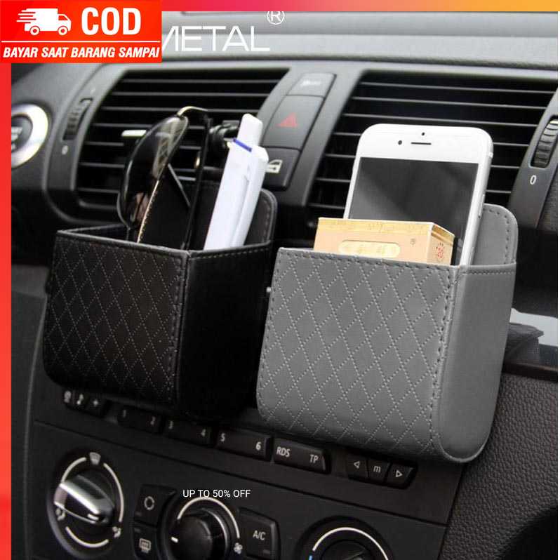 (100% BARANG ORI) Kantong Organizer Dashboard Air Vent Mobil Serbaguna - C37465