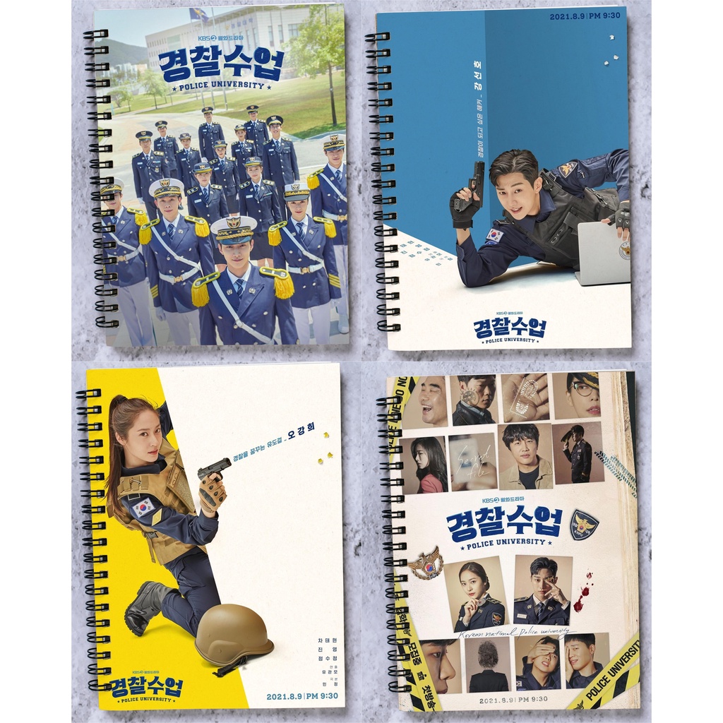 

Notebook Drama Police University / Notebook custom murah A5 FREE POSTER