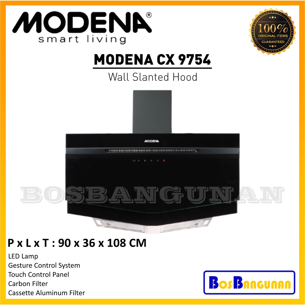 Cooker Hood MODENA CX 9754 / Chimney Hood MODENA CX9754 / Cooker Hood MODENA