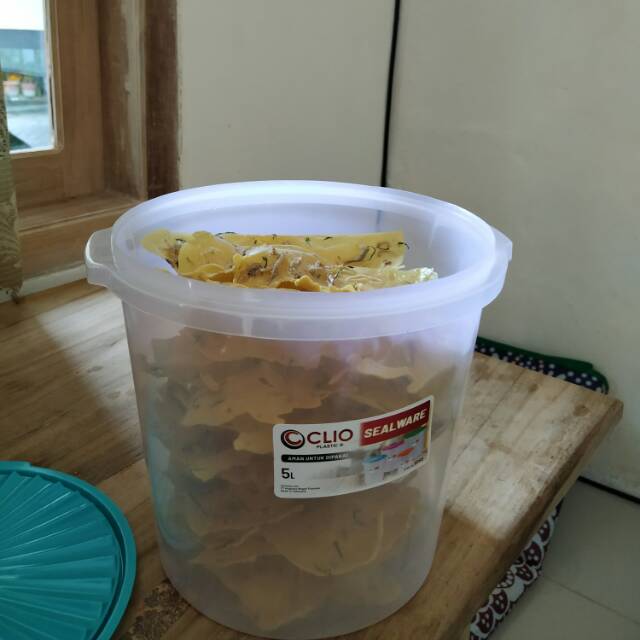 

Peyek Teri (Toples 5 liter)