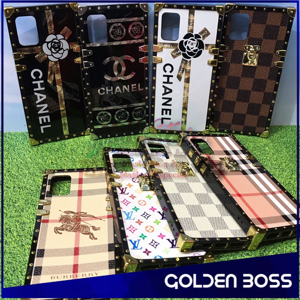CASE MOTIF SAMSUNG A51 CASE MOTIF CHANEL BURBERRY LUXURY LOUIS VUITTON MIRROR BRENDED IMPORT CASING 