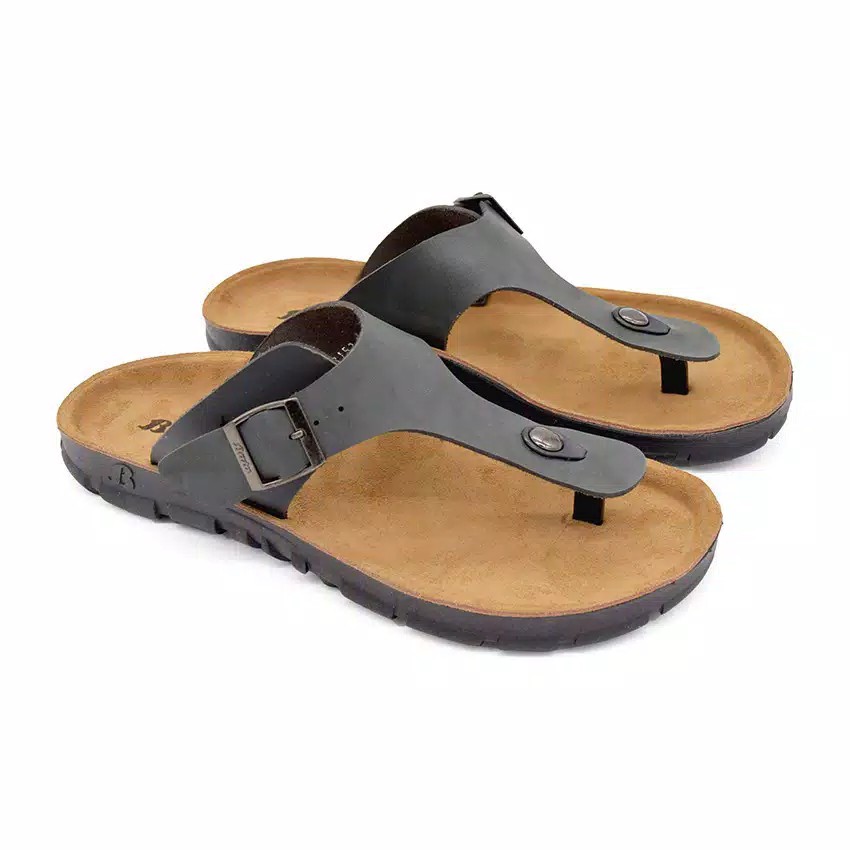 Bata Energyzer Black Sandal Jepit Dewasa Pria / Sendal Casual Remaja Cowok Laki-laki