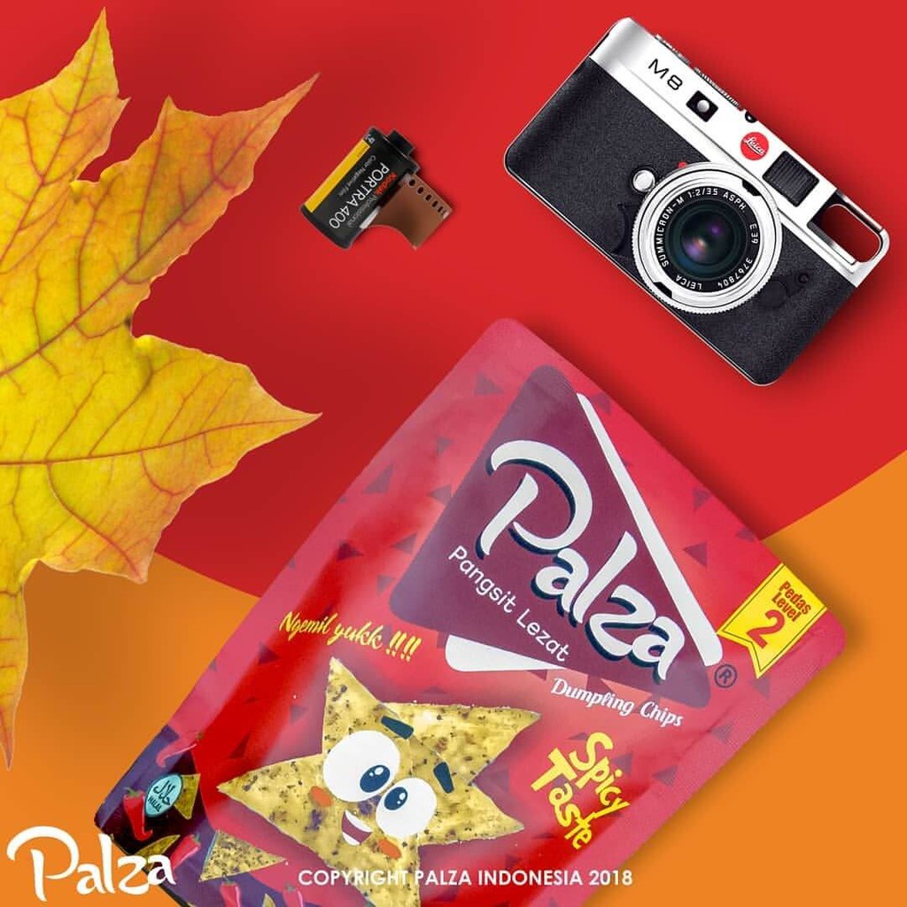 

PALZA Chips pangsit lezat rasa pedas level 1 - PALZA 001