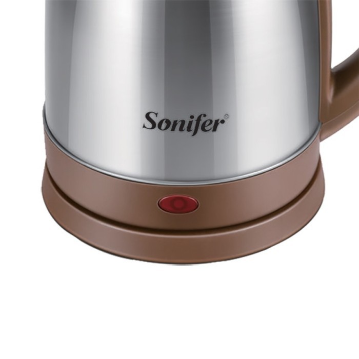 Sonifer SF-2051 Teko listrik 1,8 Liter kettle Pemanas Air stainless