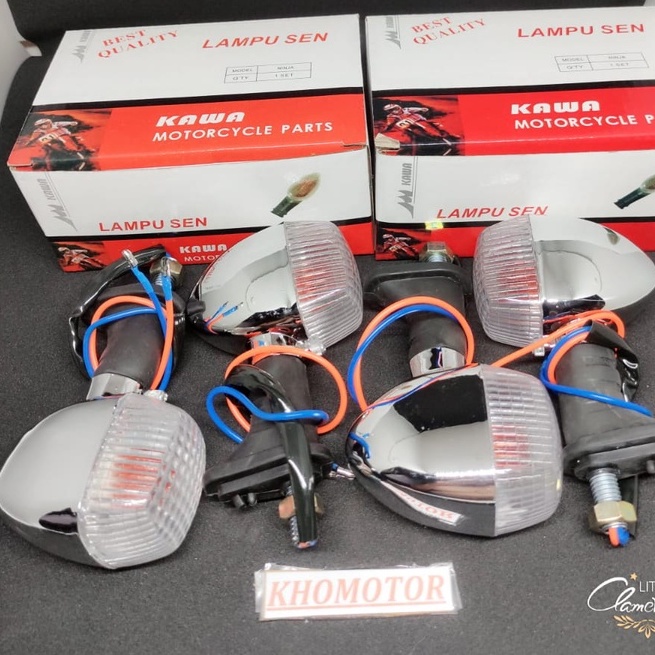 LAMPU SEN SEIN DEPAN PLUS BELAKANG NINJA R NINJA RR NINJA SS NON ORIGINAL
