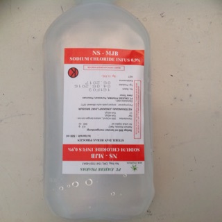 Cairan infus NACL 0 9 500ML cairan cuci luka nacl 0 9 Cairan infus NACL 0 9 500ML cairan cuci luka nacl 0 9