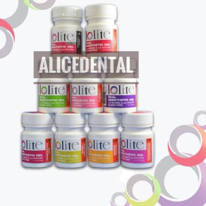 New - Lolite gel iolite topikal anastesi dental anestesi topical oral anesthetic gel ,,