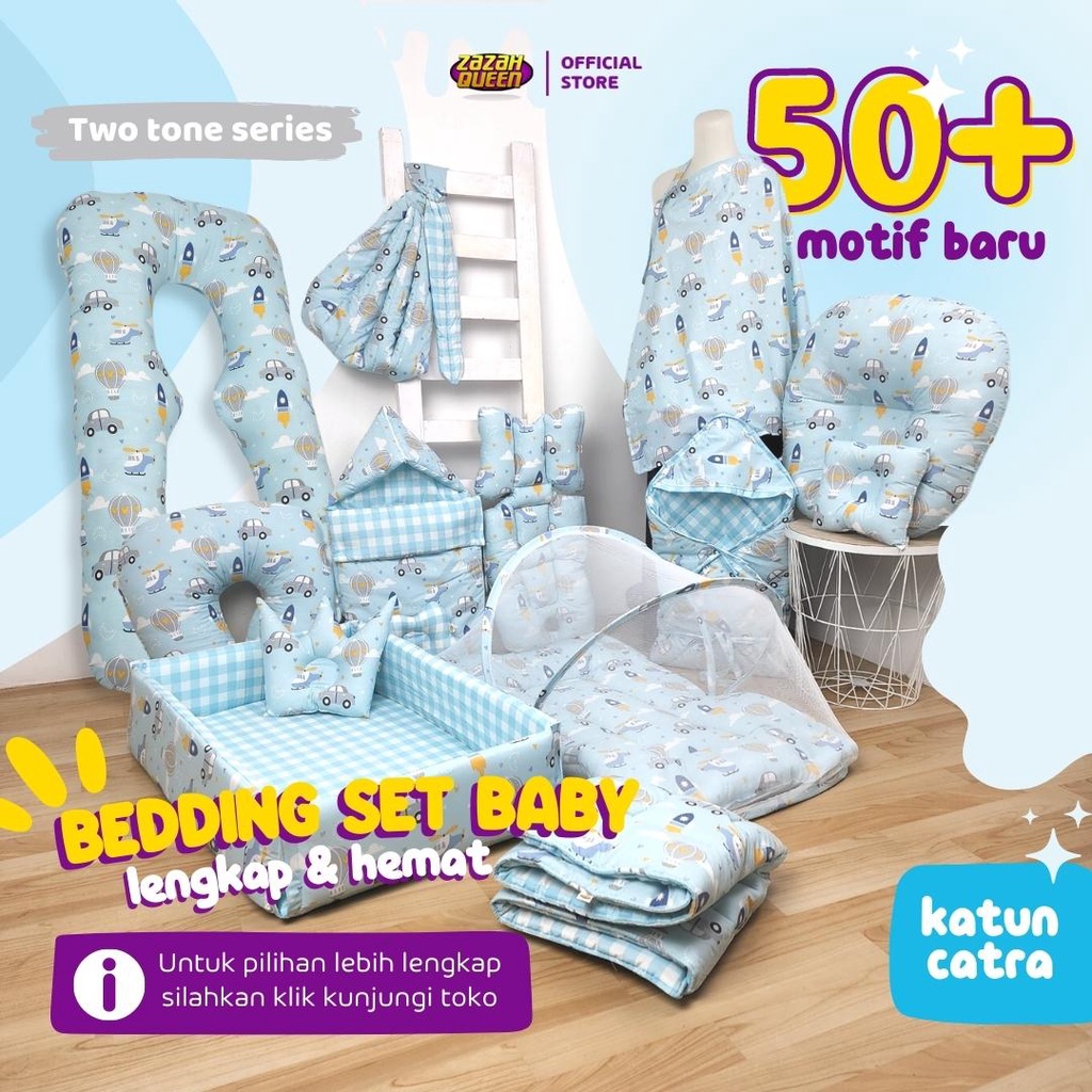 [PAKET HEMAT] Sofa Bayi + Bantal Dot Bayi