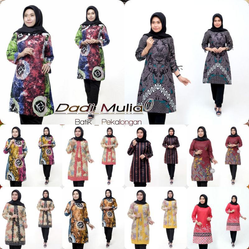 Terlaris TUNIK SERUT GENES JELITA TUNIC NAVBOR YELBOR WHITBOR CREAMBOR TUNIK BATIK MODERN