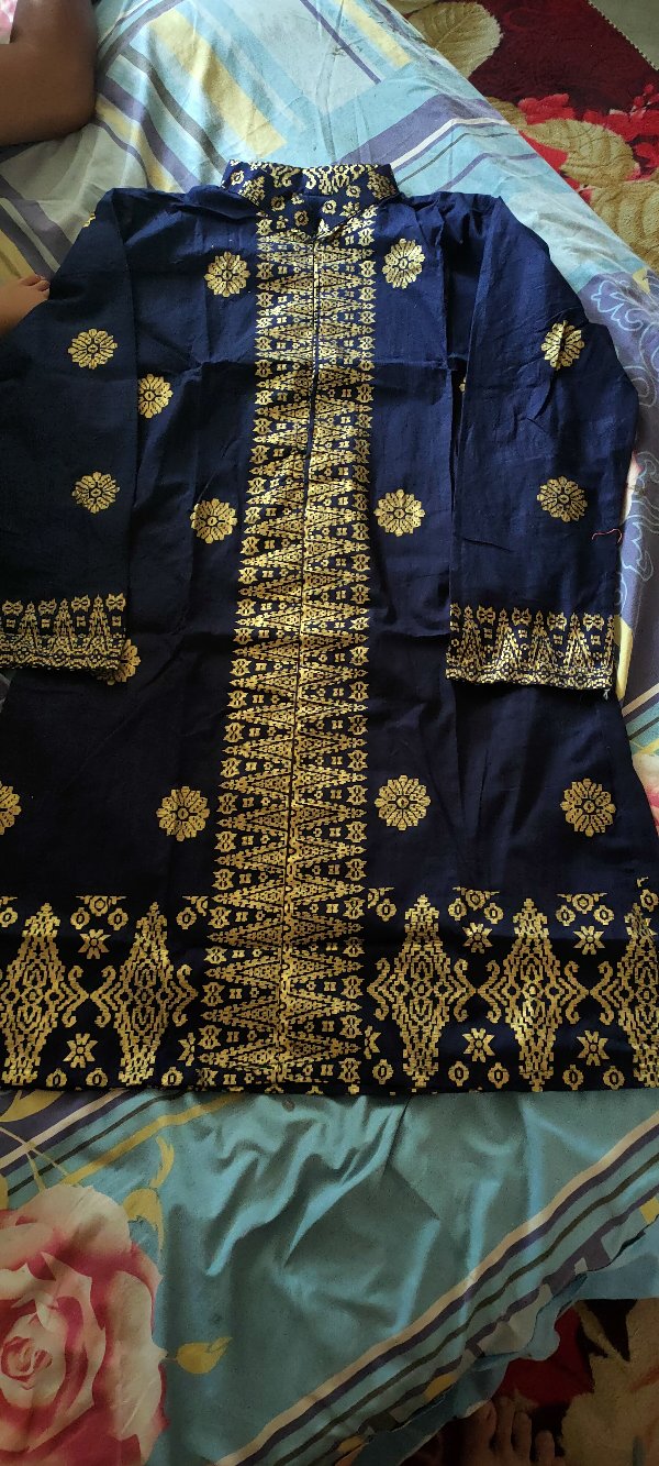 Tunik Batik Wanita Motif Prada Matahari