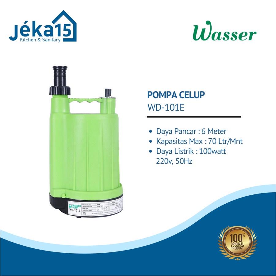 SUBMERSIBLE PUMP WASSER WD-101 E