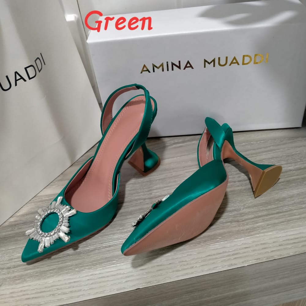 Suprem high heels Amn 06 green