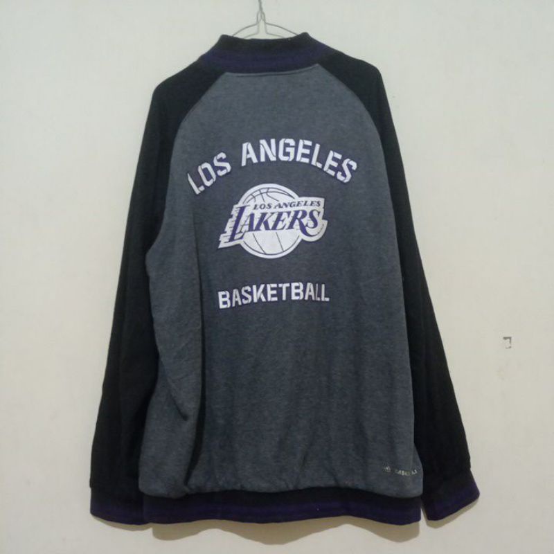 Crewneck Varsity Adidas LA Lakers Second Original