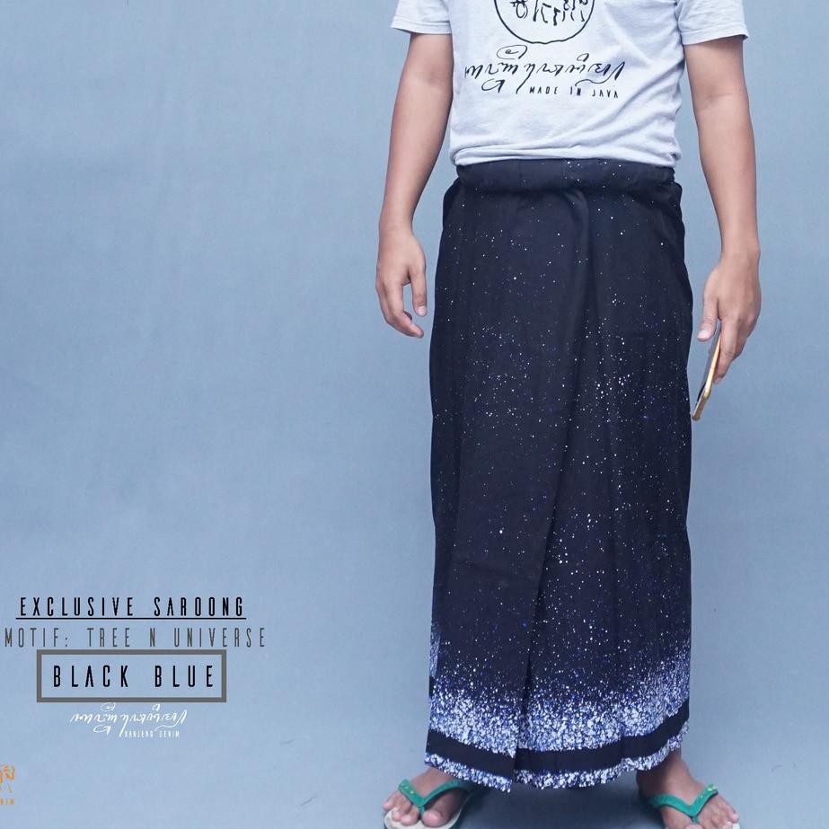 Sudah READY.. SARUNG BATIK EKSKLUSIF ORIGINAL KANJENG DENIM MOTIF POHON SEMESTA
