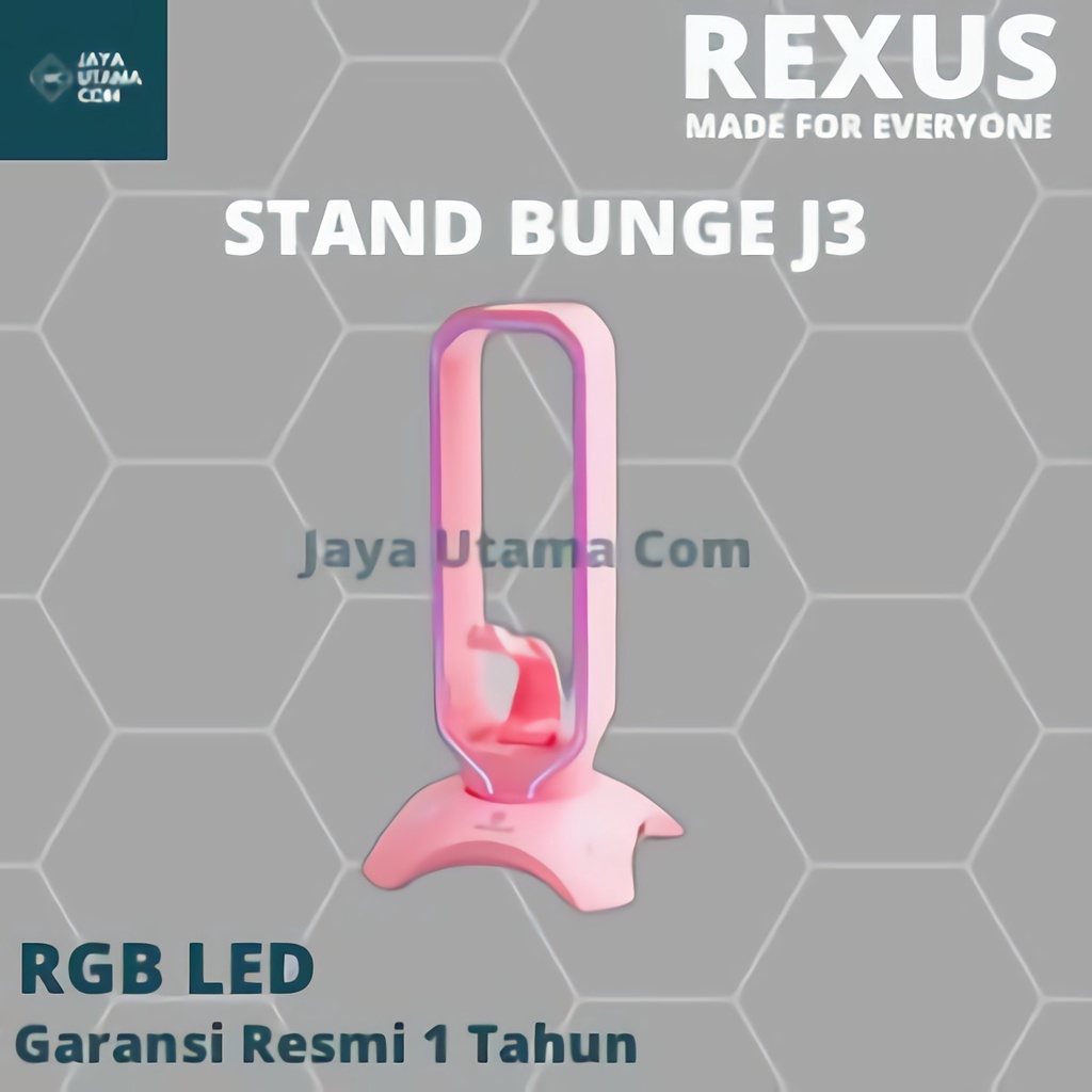 Rexus Headset Stand Bungee J3 RGB with USB Hub Original