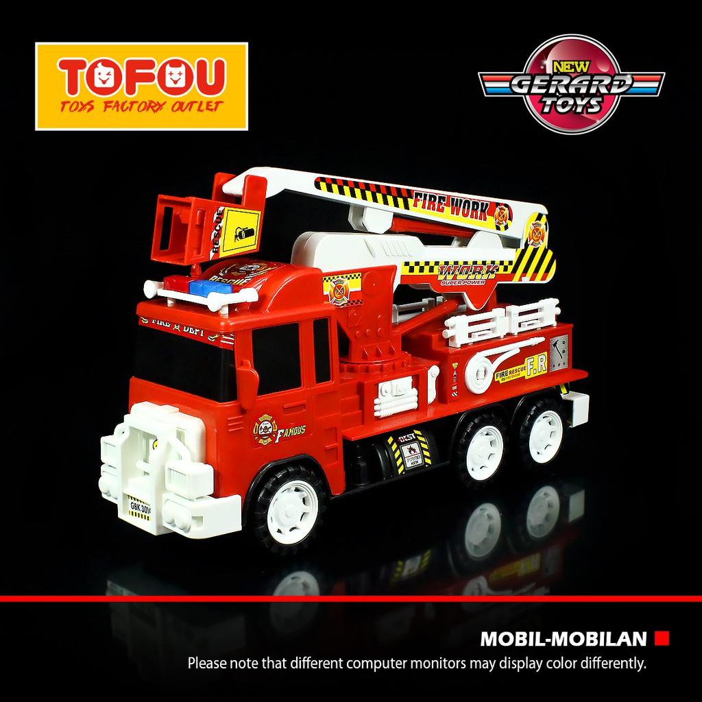 Mainan Anak Mobil Truck Pemadam 3014FR Murah