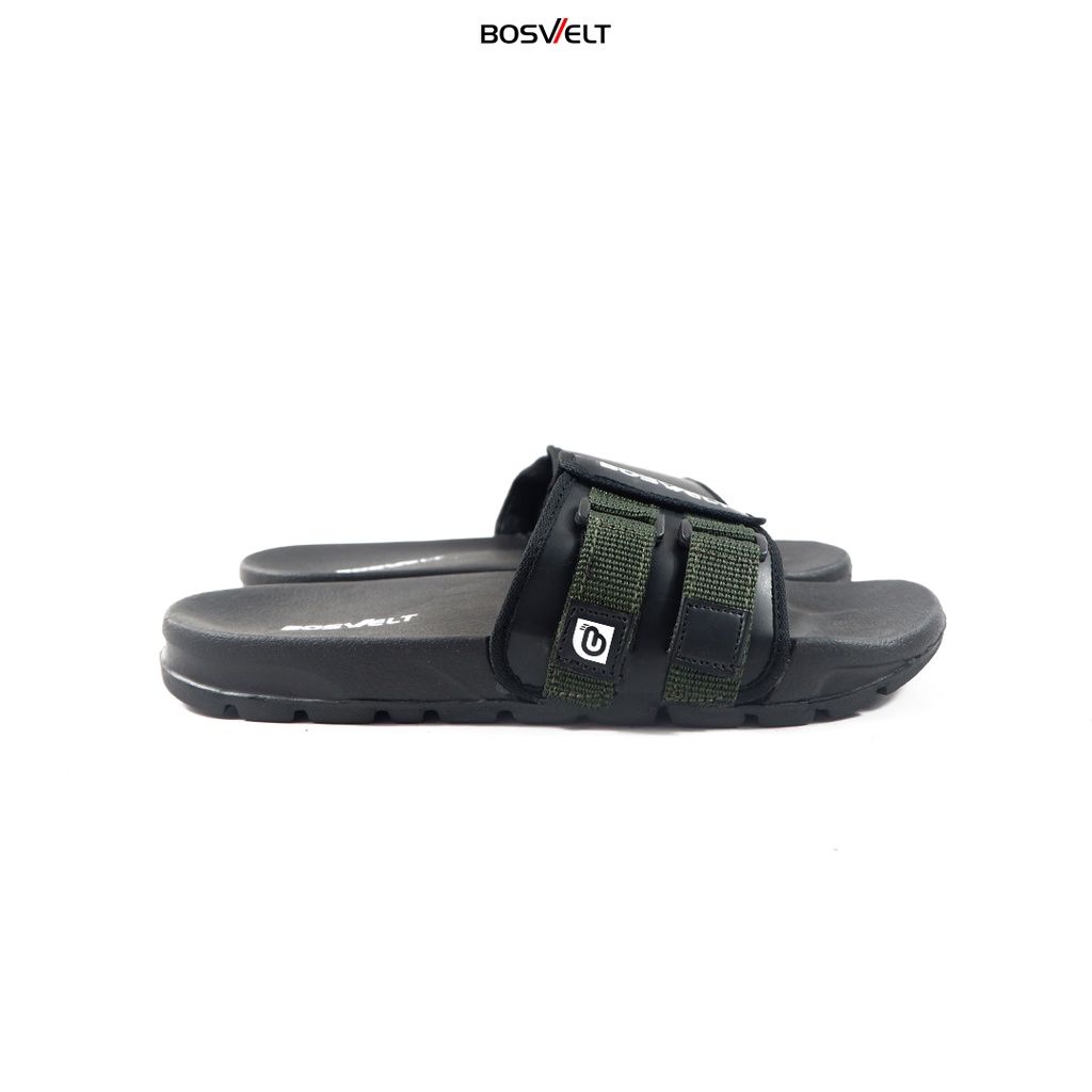 Sandal Pria Premium Karet Bosvelt Appearsslide Army