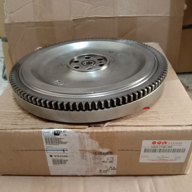 Gigi Roda Gila Flywheel Assy untuk Mobil Suzuki APV Mega Carry Futura Injeksi Arena