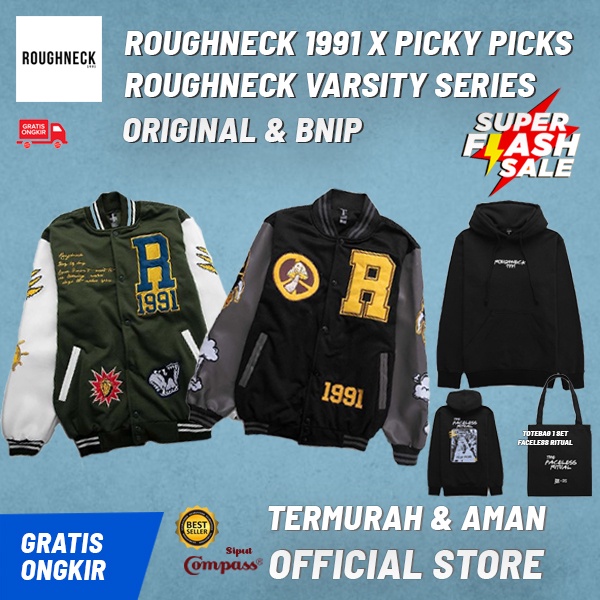 Roughneck Varsity Seris & Roughneck x Picky Picks "Faceless Ritual ( 1 SetTotebag) "