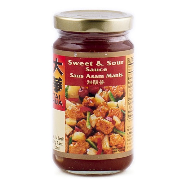 

TAI HUA Sweet Sour Sauce 200gr -Ta Hua Bumbu Saus Asam Manis Ala China