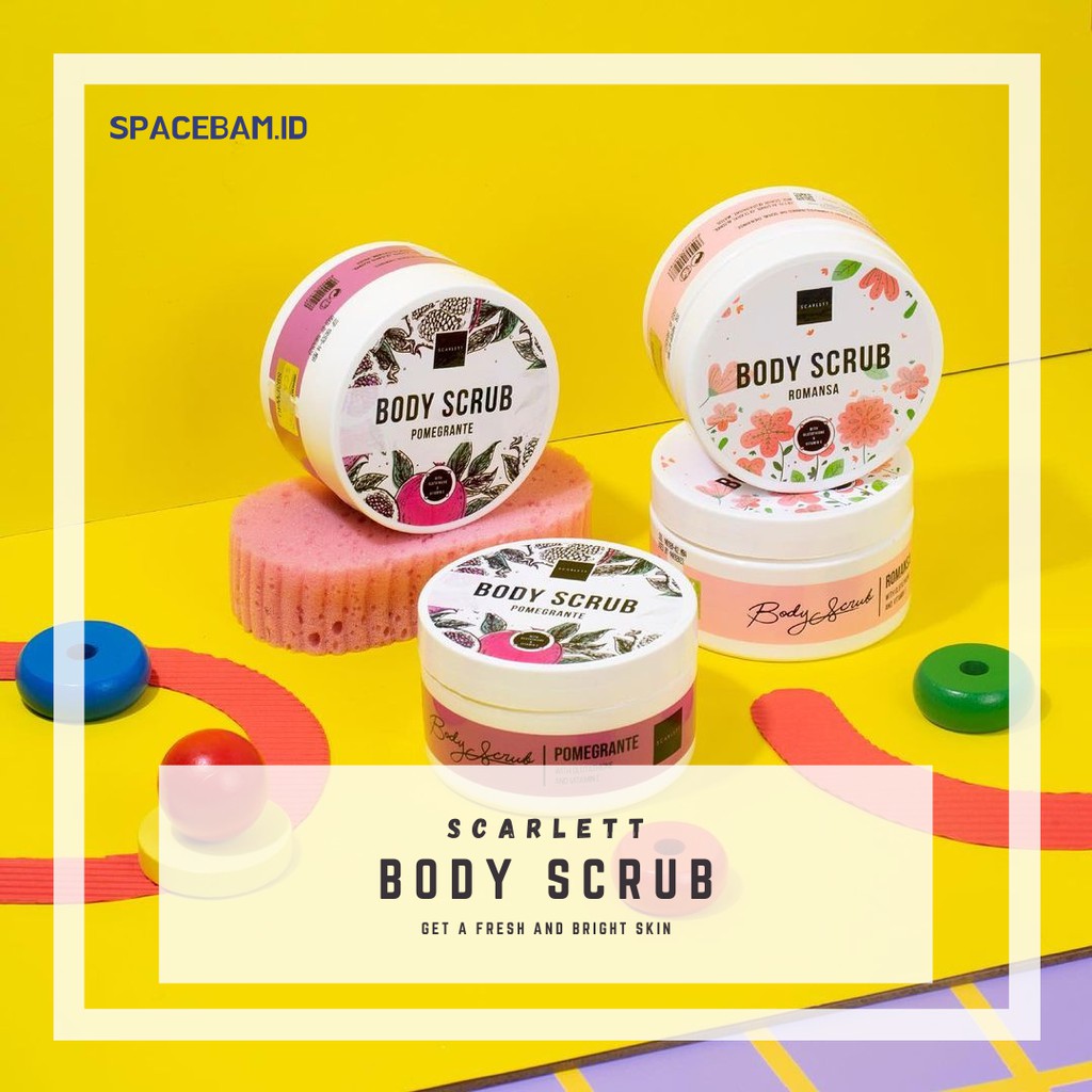 SCARLETT Body Scrub [Scarlett Lulur]