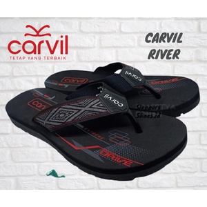 CARVIL RIVER/sandal carvil original/sandal pria/sandal wanita/sandal jepit/sandal kasual/sandal karen/size 38-43