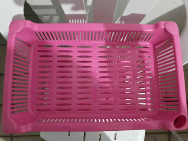 Rak Plastik Susun 3 Persegi Panjang / Siku / Rak Mini Plastik