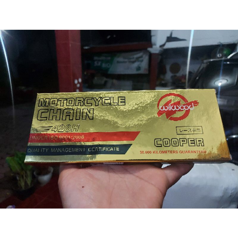 RANTAI MOTOR GOLD 428H-112L GLPRO/MEGAPRO-WILWOOD