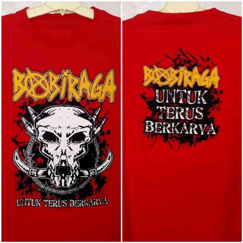 KAOS MURAH BAND PUNK LOKAL BABIRAGA
