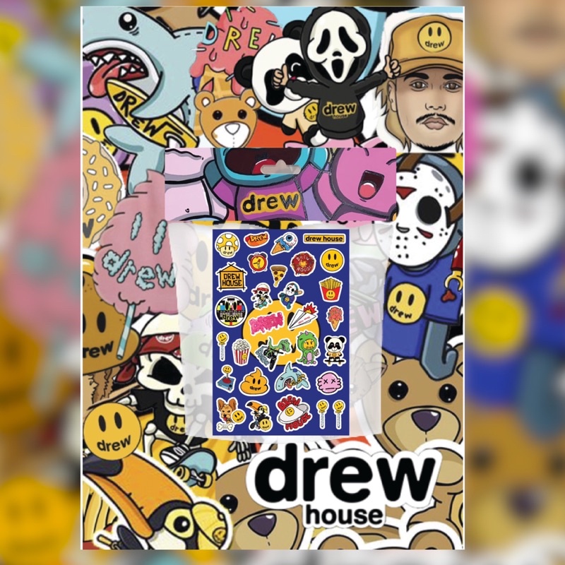 

[30 PCS STICKERS] Stickers SMALL DREW untuk laptop, hp, dll sudah dicutting