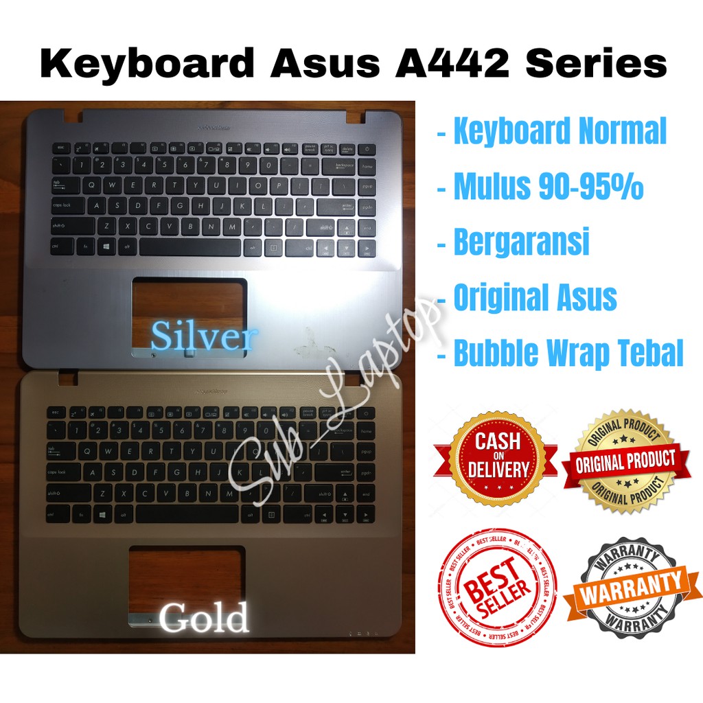 Keyboard Asus A442 X442 X442U A442U X442UR A442UR A442UQ A442UF X442UQ X442U Normal Frame Mulus
