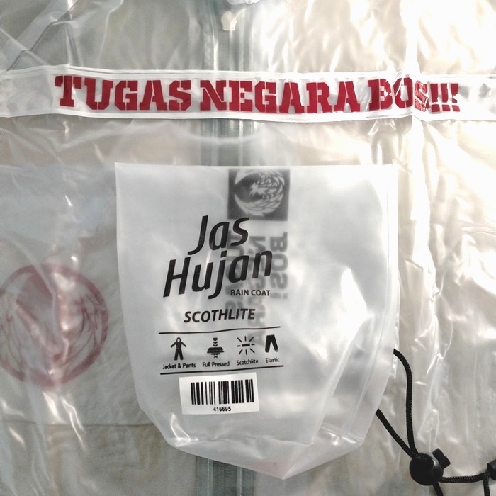 Jas Hujan Garuda - Tugas Negara Bos..!
