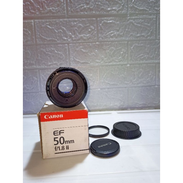 Lensa fix Canon Mark 2 50mm f1.8 bukan yongnuo