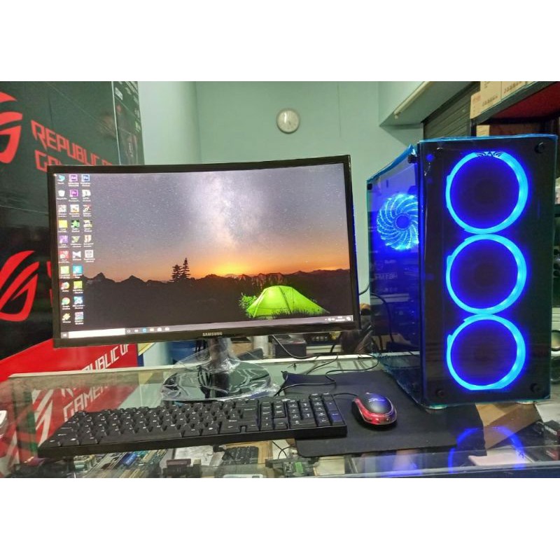 PC Gaming Core i7 3770 Ram 16gb Monitor 24"