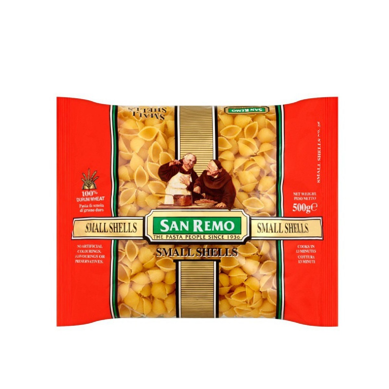 

San Remo Pasta Small Sheells 500 gr