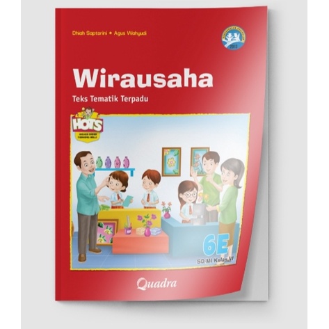 ORI harga satuan buku teks tematik k13 penerbit Quadra kelas 6