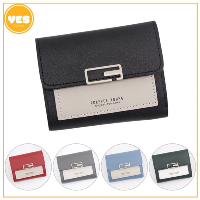 Dompet Lipat Forever Young DL19 import Korea Shopee 