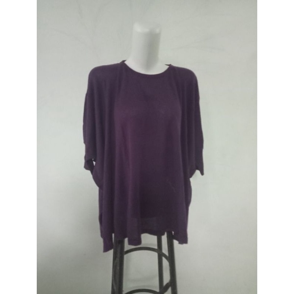 Tanpa Label Blouse Sweater Wanita Triset Ori Rib  Size  S/M Dan  M/L