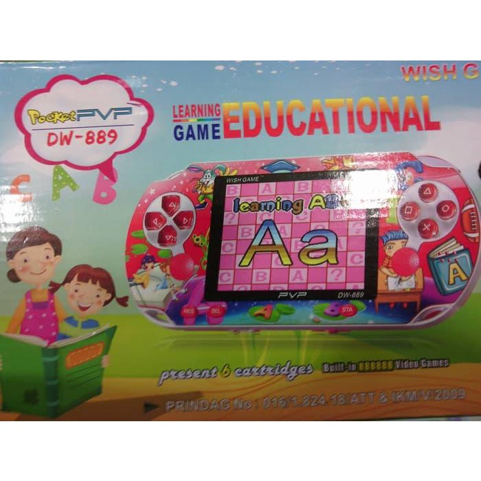 MAINAN ANAK GAME RETRO GAMEBOY PVP DW Dan PVP Evercoss