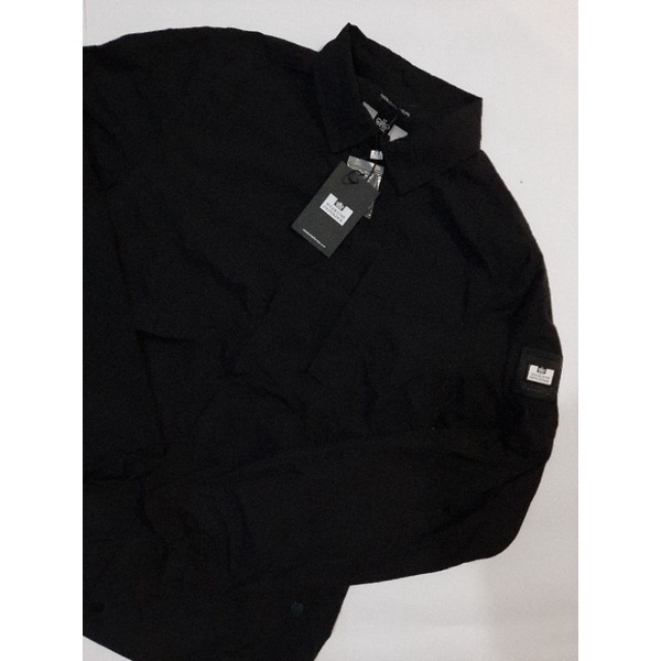 Weekend Offender 'Sorvino' Overshirt Black.